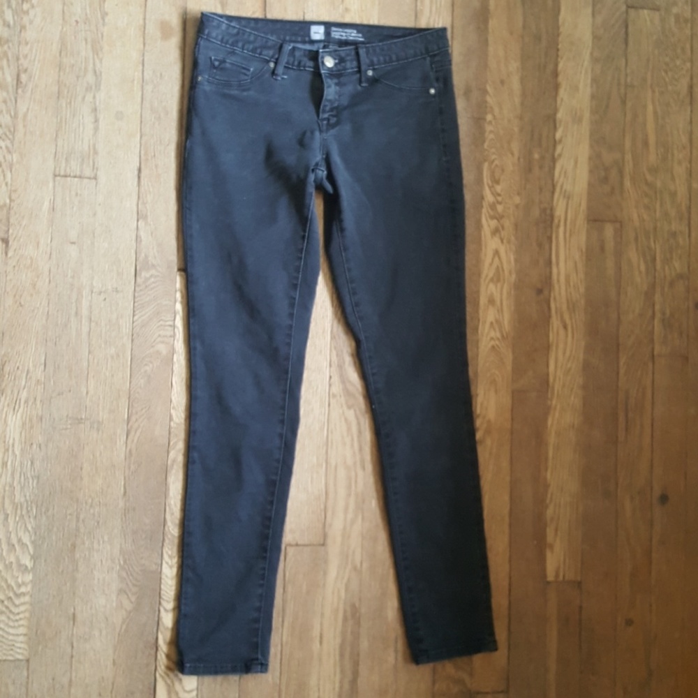 Black Massimo Denim Legging Jeans